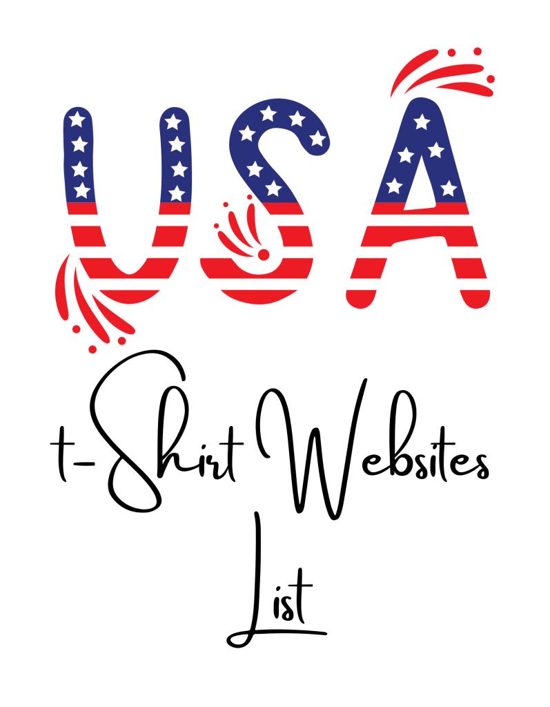 T-Shirt Selling Websites List USA